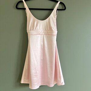 Lucy in the Sky A Line Mini Dress